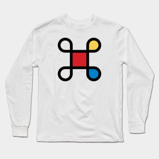 Mondrian in Command Long Sleeve T-Shirt